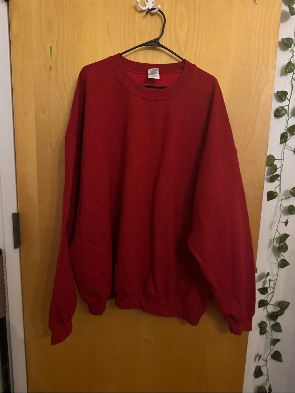 Red Crewneck Sweater - Men